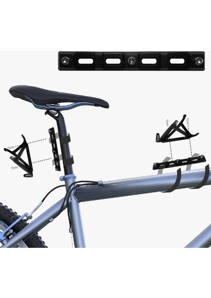 Siyah Stil Su Şişesi Kafesi Ayarlayıcı Bisiklet Şişe Kafesi Montaj Tabanı Bisiklet Alt Pozisyon Kafesi Montaj Montaj Tabanı Bisiklet Şişe Kafesi Deliği (Yurt Dışından) indirimleri