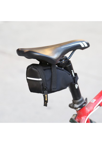 B-Siyah Tarzı Dayanıklı Bisiklet Çantaları Çok Fonksiyonlu Bisiklet Sele Çantası Yağmur Geçirmez Mtb Koltuk Boru Arka Depo Pouch Bisiklet Ekipmanları Bisiklet Pouch (Yurt Dışından)