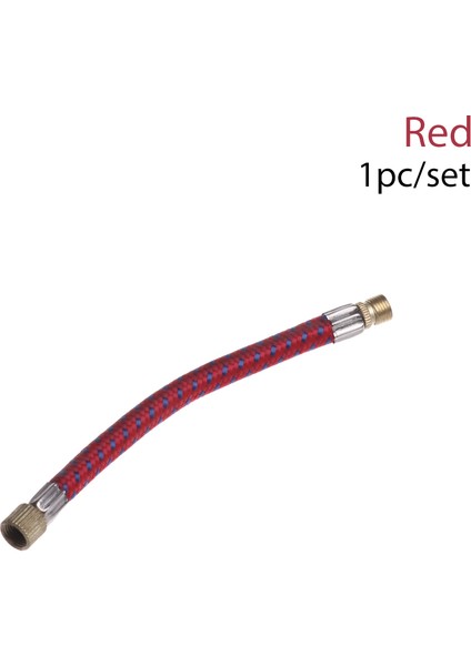 Kırmızı Stil Sıcak Bisiklet Pompa Uzatma Hortumu Tüp Boru Kablo Taşınabilir Bisiklet Pompalama Servis Parçaları Daha Uzun Kullanıcıader Av Valfi (Yurt Dışından)