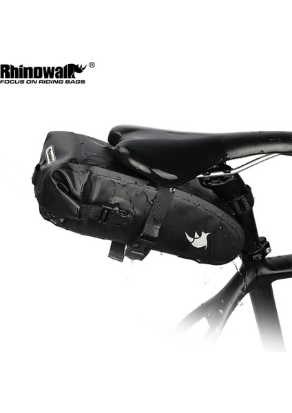 TF551-2.5L Siyah Stil Rhinowalk Bisiklet Çantası 2.5l Su Geçirmez Bisiklet Sele Çantası Şok Emici Bisiklet Arka Koltuk Çantası Mtb Bisiklet Aksesuarları Torbası (Yurt Dışından)