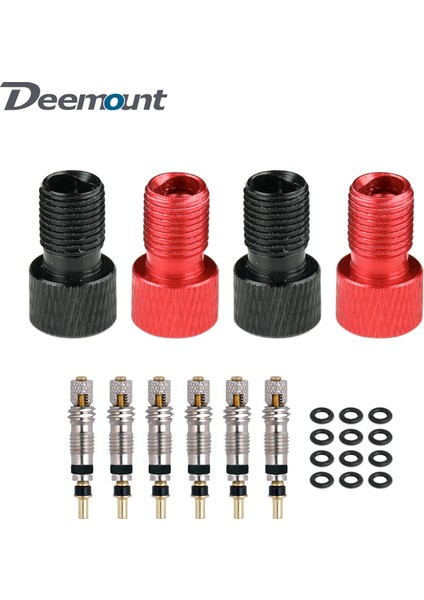 Alaşım Siyah 2pa Stili Presta Vanalı Fv Çekirdek Montaj Sökme Aracı Alüminyum Anodize Nozul Dönüştürücü Schrader Pompası Için Adaptör (Yurt Dışından)