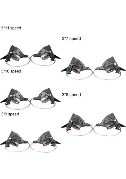37 Hız Stili Mtb Için Değişken Çekirdek Vites Kiti ile Entegre Kalıp Kelepçe Kurulumu Tetik Vites Değiştirici (Yurt Dışından) indirimleri