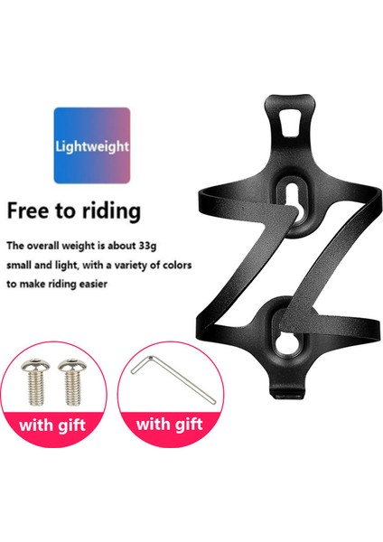 M5 2pcs Tarzı Dağ Yol Bisikleti Aksesuarları Için Alüminyum Alaşımlı Bisiklet Su Şişesi Tutucu Hafif Su Şişesi Kafesi (Yurt Dışından) fırsatları
