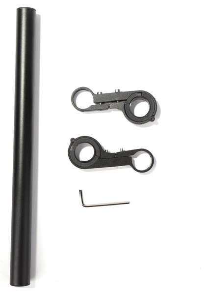 Mavi 30CM Tarzı Elektrikli Scooter Direksiyon Uzatıcı Uzantı Korna Işık Montaj Tutucu Direksiyon Yükseltici Adaptör Onarım Için M365 Aksesuarı (Yurt Dışından)