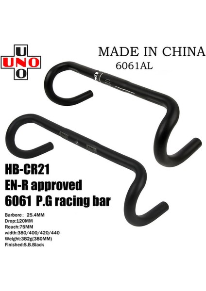25,4X420 mm Tarzı 2022 Uno CR21 Alüminyum Alaşımlı Bisiklet Direksiyonu Yarış Racing Bmx Hafif Alaşımlı Direksiyon mm (Yurt Dışından)