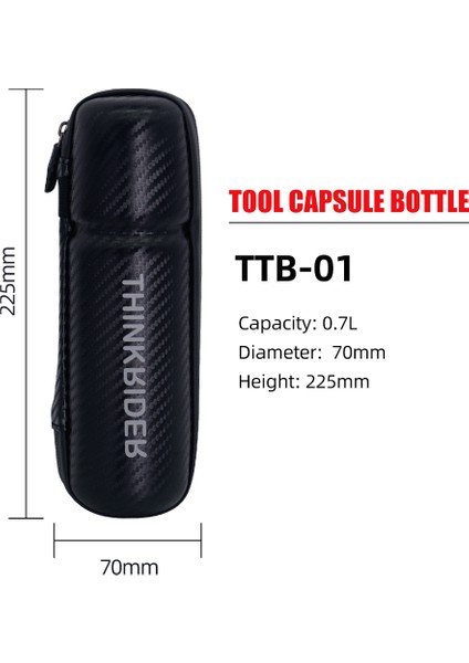 0,7l Tarzı Thinkrider Bisiklet Tamir Kiti Çantası Taşınabilir Bisiklet Tamir Araçları Kiti Lastik Tamir Kiti Su Şişesi Stili (Yurt Dışından) fırsatları
