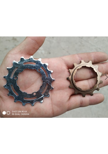 Dnp 17T Stili Tek Bisiklet Dişli Tamiri Dişli Levhası Dağ Bisikleti Kart Dişli 13 Diş 17 Diş Kart Uçlu Dişli Levhası 8 Hız. (Yurt Dışından)