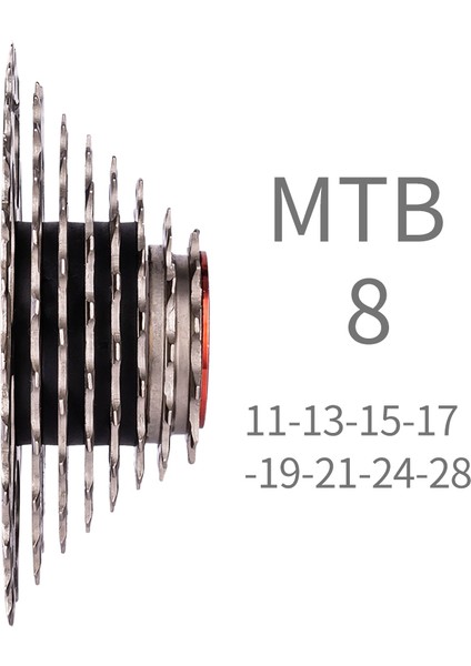 8S-23T Yol Stili Ztto Mtb Yol Bisikleti Hız Kaseti 11V Dişli K7 10V Bisiklet Freni (Yurt Dışından)