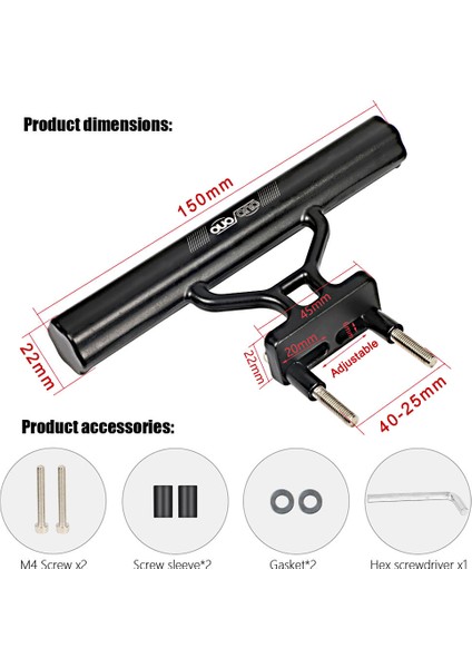 Altın Çubuk Genişletici Tarzı Ouo Bisiklet Gidon Uzatıcı Alüminyum Alaşımlı Bisiklet Montaj Tutucu Hafif Bisiklet Gidon Uzatma Braketi Bisiklet Aksesuarı (Yurt Dışından) fırsatları