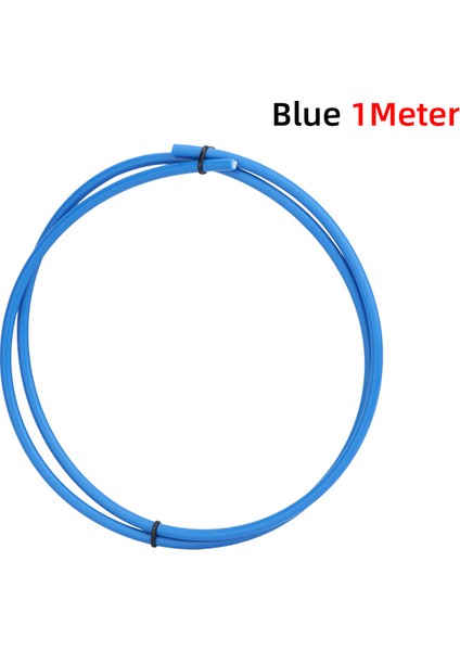 Mavi 1mete Stili Meroca Bisiklet Yağ Fren Kablosu BH59 BH90 Dağ Bisikleti Hidrolik Hortum Uyumlu Metre Hattı Bisiklet Aksesuarları Evrensel Bakır+Pvc (Yurt Dışından)