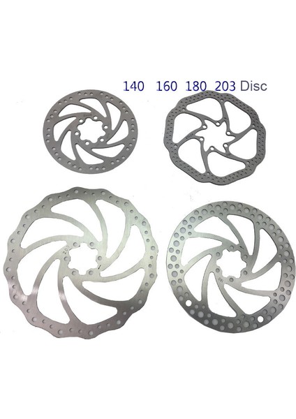 180MM Tarzı Yeni Açık Hava Bisiklet Disk Fren Parça Rotör mm Paslanmaz Çelik Disk Fren Elektrikli Scooter Fren Balataları ile Vidalar (Yurt Dışından)