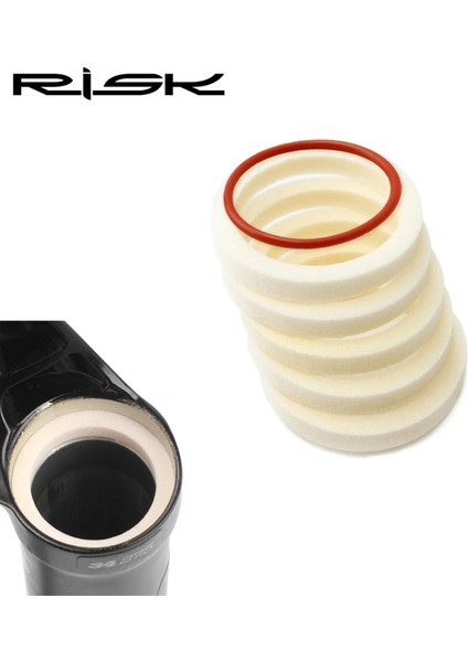 4 Adet 34MM Tarzı Risk Dağ Bisikleti Bisiklet Ön Çatal Yağ Sünger Toz Yağ Mühürlü Köpük Halka Bisiklet Aksesuarları (Yurt Dışından) modelleri