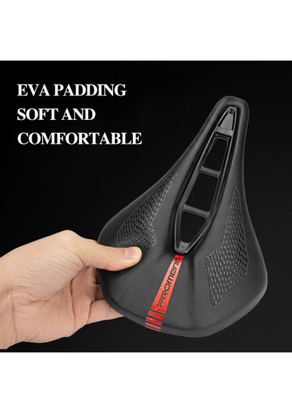 SD-576B Siyah Stil Promend Bisiklet Sele Koltuğu Dağ Yol Bisikleti Seleleri Pu Genişletilmiş Nefes Alabilen Yarışma Yumuşak Koltuk Yastığı Kısa Burunlu Saddle Mats (Yurt Dışından) indirimleri