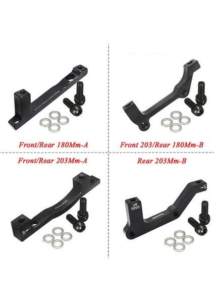 Altın R203MM Tarzı Pmıs Mtb Bisiklet Disk Fren Rotorları Ön Arka mm Ispm Kaliper Adaptörü Alüminyum Alaşımlı Post Mount Bisiklet Aksesuar Adaptörü (Yurt Dışından)