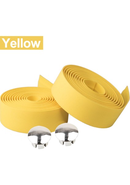 Sarı Stil 1 Çift Kaymaz Bisiklet Nefes Alabilir Kolu Kemer Şok Emici Mtb Dağ Yol Bisikleti Kolu Bandı Bisiklet Aksesuarları (Yurt Dışından)