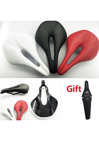 Siyah 143MM Tarzı 2023 Yeni Pu+Karbon Fiber Sele Yol Mtb Dağ Bisikleti Bisiklet Koltuğu Erkekler Için Bisiklet Yastık Yarış Rahatlık Yarışları Siyah Kırmızı Beyaz (Yurt Dışından) fiyatları