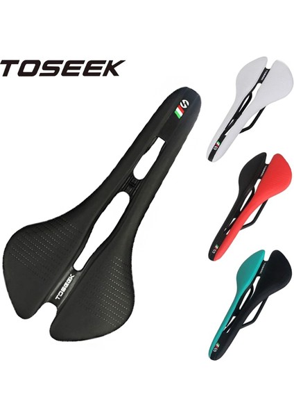 Eyer Siyah-Yeşil Tarzı Toseek Bisiklet Koltuğu Mtb Ergonomi Bisiklet Yol Bisikleti Koltuk Yastığı Hollow Bisiklet Koltuk Yastığı Bisiklet Aksesuarları (Yurt Dışından) modelleri