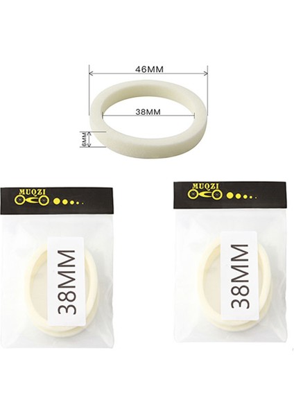 4 Adet 38MM Tarzı Muqzı Adet Bisiklet Ön Çatal Sünger Halka Yağ Köpük Emici Mühür mm Çatal Bisiklet Aksesuarları (Yurt Dışından)