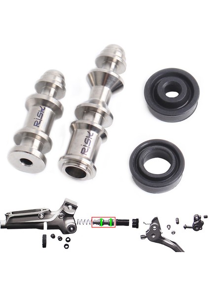 RT123W3PR Tarzı Sram Guide Level Db5 Için Titanyum Çubuklu Mtb Dağ Bisikleti Disk Fren Kolu Hizmet Parçaları (Yurt Dışından)