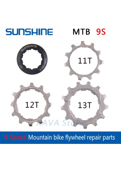 8 Hız 11T Stili Sunsıne Bisiklet Kaset Dişlisi Mtb Yol Bisikleti Hız Uçan Parçalar Dişli 11V Cogs (Yurt Dışından)