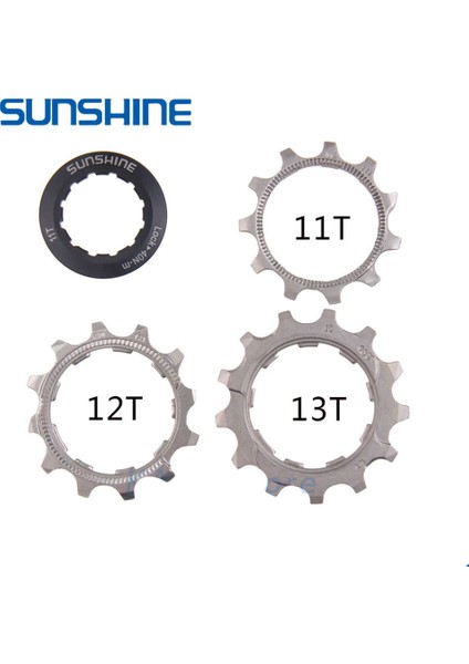 8 Hız 11T Stili Sunsıne Bisiklet Kaset Dişlisi Mtb Yol Bisikleti Hız Uçan Parçalar Dişli 11V Cogs (Yurt Dışından)