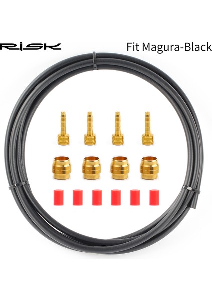 Magura Stili Için Siyah BH59BH90SRAMMAGURA Mtb Bisiklet Hidrolik Disk Fren Hortum Yağ Iğne Seti Rısk Bisiklet Yağ Borusu Boru Içine Zeytin Kiti Bisiklet Sürme (Yurt Dışından)