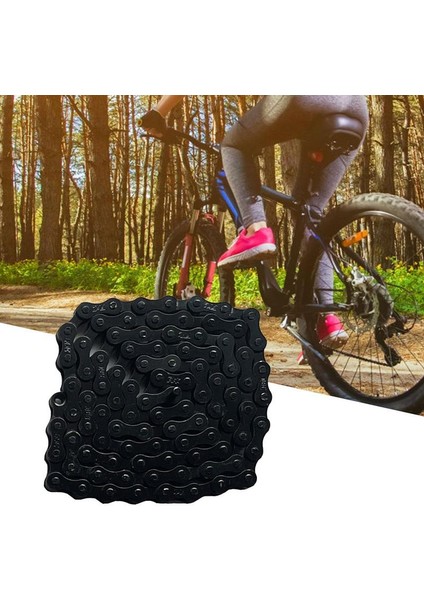 Altın Tarzı Tek Hızlı Bisiklet Zinciri Karbon Çelik Bisiklet Zinciri Dayanıklı 94 Bölüm Tek Hızlı Zincir Ultrahafif Mtb Yol Bisikleti Zincirleri (Yurt Dışından)