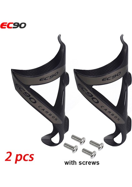 2pcs Gri Tarzı EC90 Hafif Karbon Fiber Yol ve Dağ Bisikleti Şişe Bisikleti Şişesi Sürüş Ekipmanı Su Bardağı Tutucu Döngü Ekipman Parçaları (Yurt Dışından)