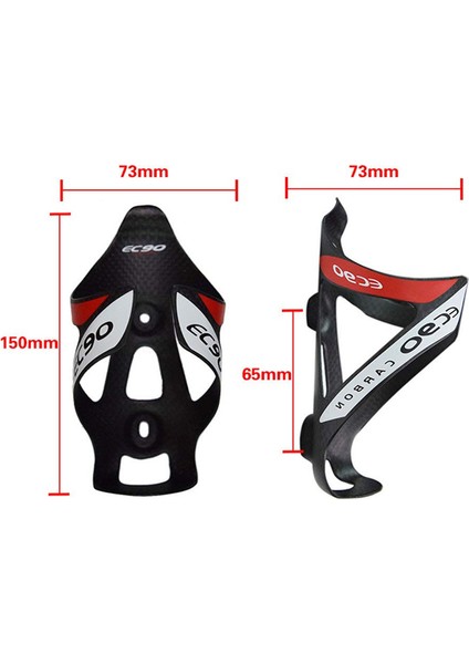 2pcs Gri Tarzı EC90 Hafif Karbon Fiber Yol ve Dağ Bisikleti Şişe Bisikleti Şişesi Sürüş Ekipmanı Su Bardağı Tutucu Döngü Ekipman Parçaları (Yurt Dışından) fiyatları
