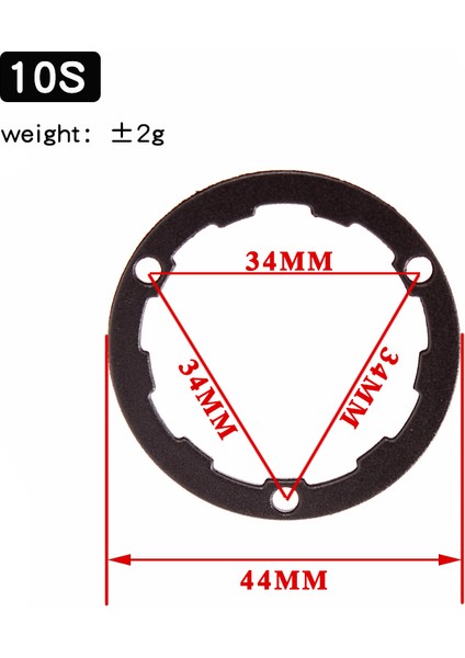 11S(5PCS) Stili Smllow Bisiklet Serbest Çark Yıkama Mtb Hızlı Spacer Uçan Tekerlek Kaset Contası Yol Bisikleti Freehub Yıkayıcısı (Yurt Dışından)