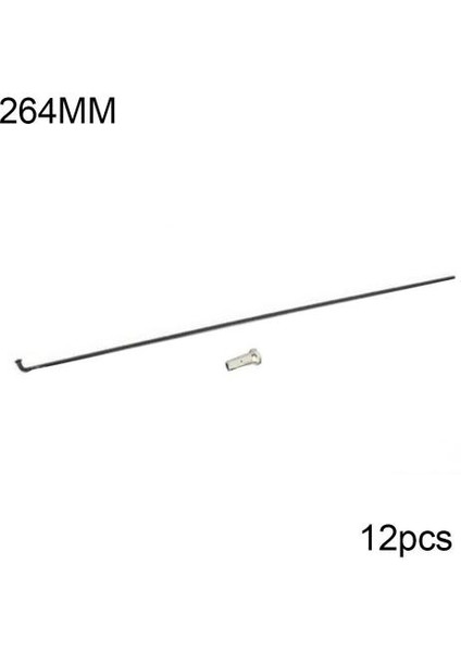 264 mm Tarzı Spokes Paslanmaz Çelik mm Bisiklet Mtb Tekerlek Yarıçapı Örgü Iğnesi Elektrikli Bisiklet Bakır Gömlekli Sürme Bisiklet (Yurt Dışından)