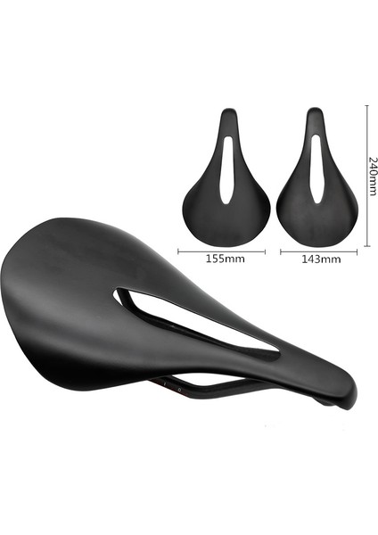 240-143 mm Stili Balufoe Tam Karbon Fiber Koltuk 100G Dağ Bisikleti Mtb Koltuk Yol Bisikleti Koltuk Yüksek Bisiklet Parçaları (Yurt Dışından) fiyatları