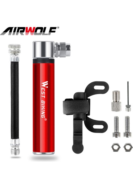 Mavi Stil Hafif Mini Bisiklet Pompası Alüminyum Alaşımlı Mtb Yol Bisikleti Pompası Taşınabilir Bisiklet Tekerlek Lastik Pompası Top Arka Süspansiyon Inflator (Yurt Dışından)