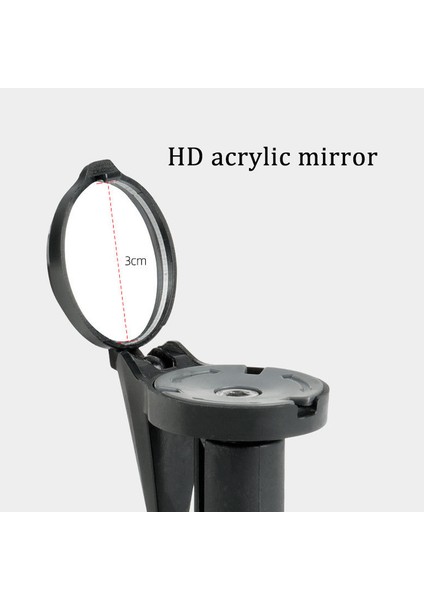 Siyah Stil 1 Adet Bisiklet Arka Görüş Aynaları Ayarlanabilir 360° Dönebilir Güvenli Bisiklet Direksiyonu Arka Görüş Aynaları Geniş Açılı Plastik Bisiklet Aynası (Yurt Dışından) fırsatları