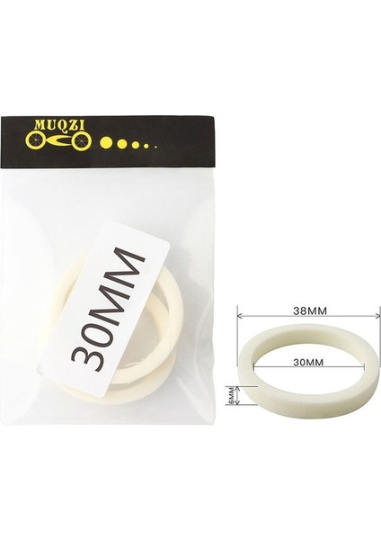 2 Adet 30MM Tarzı Muqzı Adet Mtb Bisiklet Çatal Bakım Sünger Halka Süspansiyon Çatalı Yağ Sızdırmaz Yağlayıcı Sünger Halka Bisiklet Aksesuarları (Yurt Dışından)