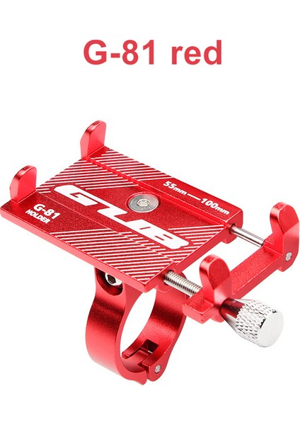 Kırmızı Gub G81 Stili Gub Plus 11 Bisiklet Alüminyum Alaşımlı Cep Telefonu Tutucu Dağ Bisikleti Motosiklet Elektrikli Bisiklet Braketi Cep Telefonu Standı (Yurt Dışından)