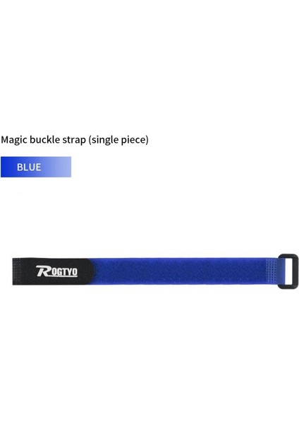 Mavi Stil Naylon Ters Toka Sabitleme Bandı Bisiklet Sabitleme Kayışı Yeniden Kullanılabilir Kayış Sabitleme Halatı Bisiklet Aksesuarları 28CM (Yurt Dışından)