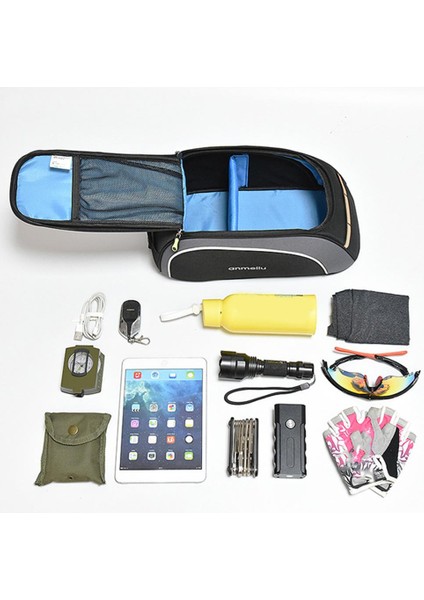 Kumral Stili 8l Bisiklet Çantaları Büyük Kapasiteli Su Geçirmez Bisiklet Çantası Dağ Bisikleti Sele Rafı Bagaj Taşıyıcı Bisiklet Çantası (Yurt Dışından) fırsatları