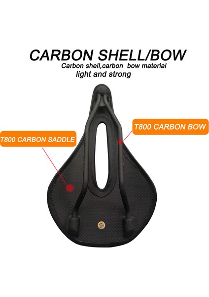 143MM Tarzı Ultralight Tam Karbon Koltuk Erkek Dalga Yol Bisikleti Koltuğu Bisiklet Vtt Yarış Koltuğu Mat Bisiklet Yedek Parçaları (Yurt Dışından) modelleri