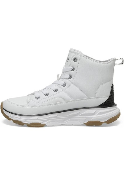 101385546 Vıole PU HI Beyaz-Siyah-Camel Kadın Sneaker Aya modelleri