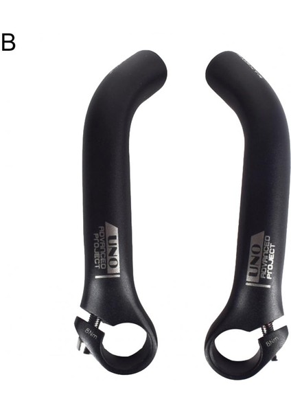 Siyahb Tarzı 1 Çift Dayanıklı Tornavida Direksiyonu Yüksek Sertlik Anti-Çizik Ince Işçilik Bisiklet Dinlenme Boynuzları Direksiyonu (Yurt Dışından)