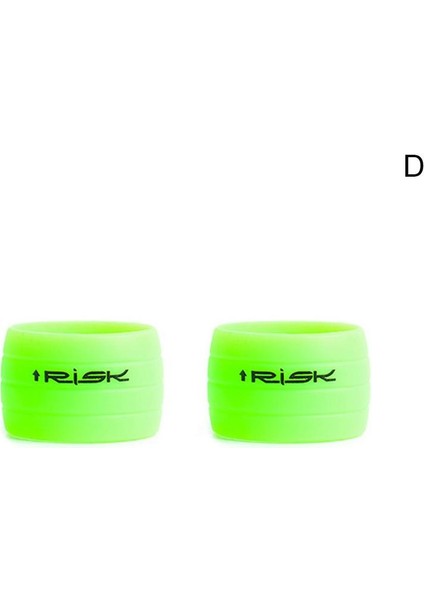 Yeşil Stil 2 Adet Yol Bisikleti Direksiyon Bandı Sabitleme Halkası Sabit Dişli Bisiklet Kaymaz Silikon Kolu Kayış Koruyucu Kılıf Bisiklet Aksesuarları (Yurt Dışından)