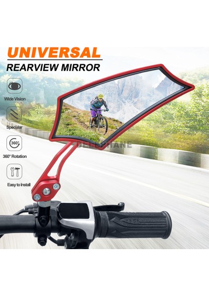 10MM Adaptör Stili Bisiklet Arkası Ayna Adaptörü ile Dağ Bisikleti Elektrikli Bisiklet Moped Scooter Aynalar Için Sap Yanı Aynalar (Yurt Dışından) fırsatları
