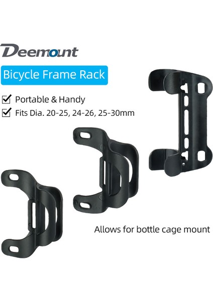 A 20-25 mm Stili Yazın Bisiklet Pompa Tutucu Çerçeve Şişe Kafesi Montaj Pozisyonlandırma Askı Tutucu Stand Opsiyonel Kanca Döngü Kayış M5*16 Paslanmaz Çelik Civatalar (Yurt Dışından) modelleri