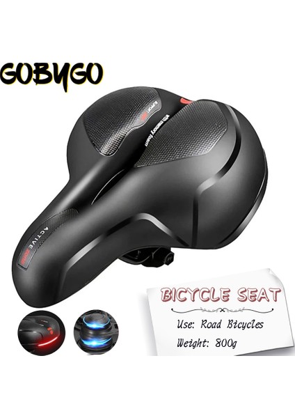 Mavi F Stili 3D Jel Bisiklet Koltuk Selesi Erkek Kadın Kalın Mtb Yol Bisikleti Selesi Hollow Nefes Alabilir Rahat Yumuşak Bisiklet Koltuğu (Yurt Dışından) fırsatları