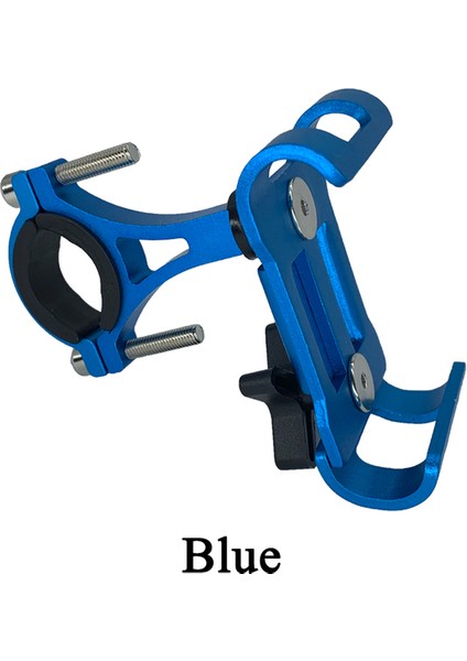 Mavi Döndürülebilir Stil Metal Motosiklet Telefon Tutucu Alüminyum Alaşımlı Kaymaz Braket Gps Klips Universal Bisiklet Telefon Standı Tüm Akıllı Telefonlar Için (Yurt Dışından)