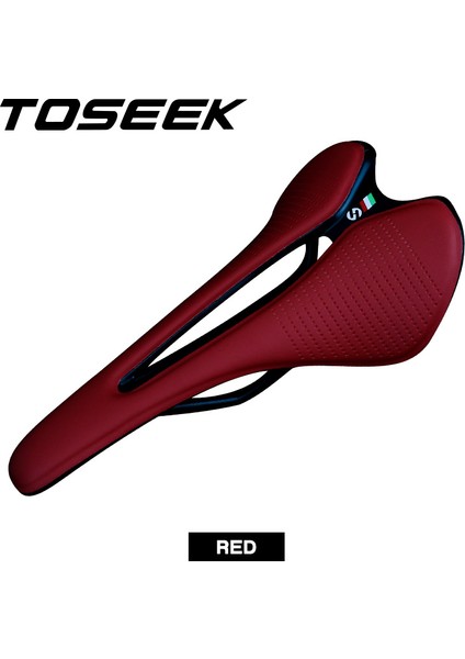 Kırmızı Stil Toseek Ultralight Nefes Alabilen Rahat Koltuk Minderi Dar ve Küçük Sele Kadınlar Için Önerilir Bisiklet Sele Parçaları Bileşenleri (Yurt Dışından)