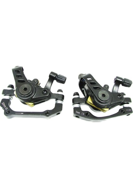 Ön Fren 160MM Tarzı Mtb Yol Bisikleti Mekanik Disk Fren Kelepçesi Dağ Bisikleti Çift Taraflı Sürücü Kelepçesi Alüminyum Alaşımlı Bisiklet Fren Aksesuarları (Yurt Dışından)