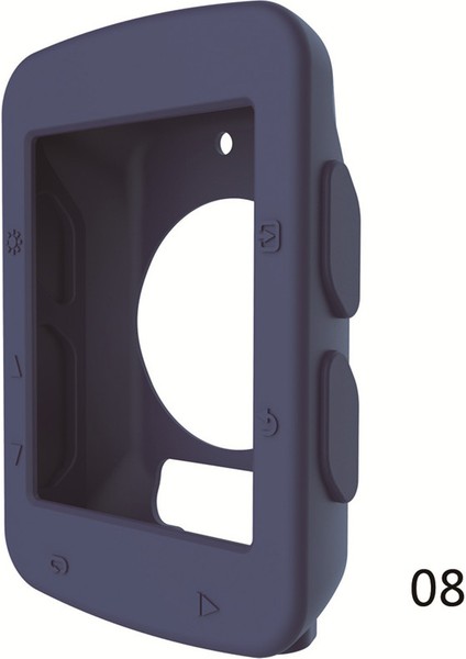 Koyu Mavi Tarzı Silikon Kılıf Kapak Ekran Kauçuk Sevimli Moda Hafif Yumuşak Dayanıklı Koruyucu Bisiklet Bilgisayarı Garmin Edge 520 Gps Için (Yurt Dışından)