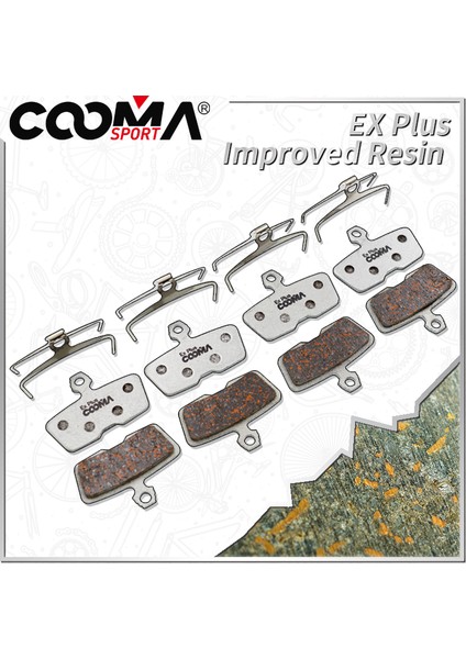 Avıd Sram Db8 Için 4 Çift Bisiklet Fren Balatası.code, Code R 2011'DEN Şimdiye Kadar, Guide Re Kaliper, Ex Plus Sınıfı, Alüminyum Alaşımlı Reçine (Yurt Dışından)